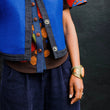 Load image into Gallery viewer, Electric Blue Wool Waistcoat