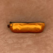 Load image into Gallery viewer, Soft leather pencil ase in electric orange.