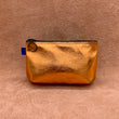 Load image into Gallery viewer, Soft leather purse in electric orange.