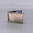 Load image into Gallery viewer, 2 Card Bowery Wallet Sample in Antique Gold
