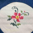 Load image into Gallery viewer, TOTE: Denim and embroidered appliqué
