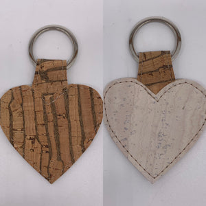 Heart Keyring Collection - Vegan