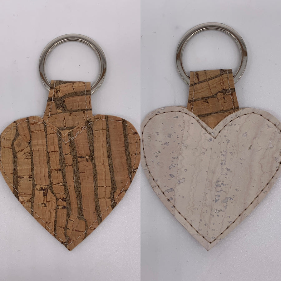 Heart Keyring Collection - Vegan