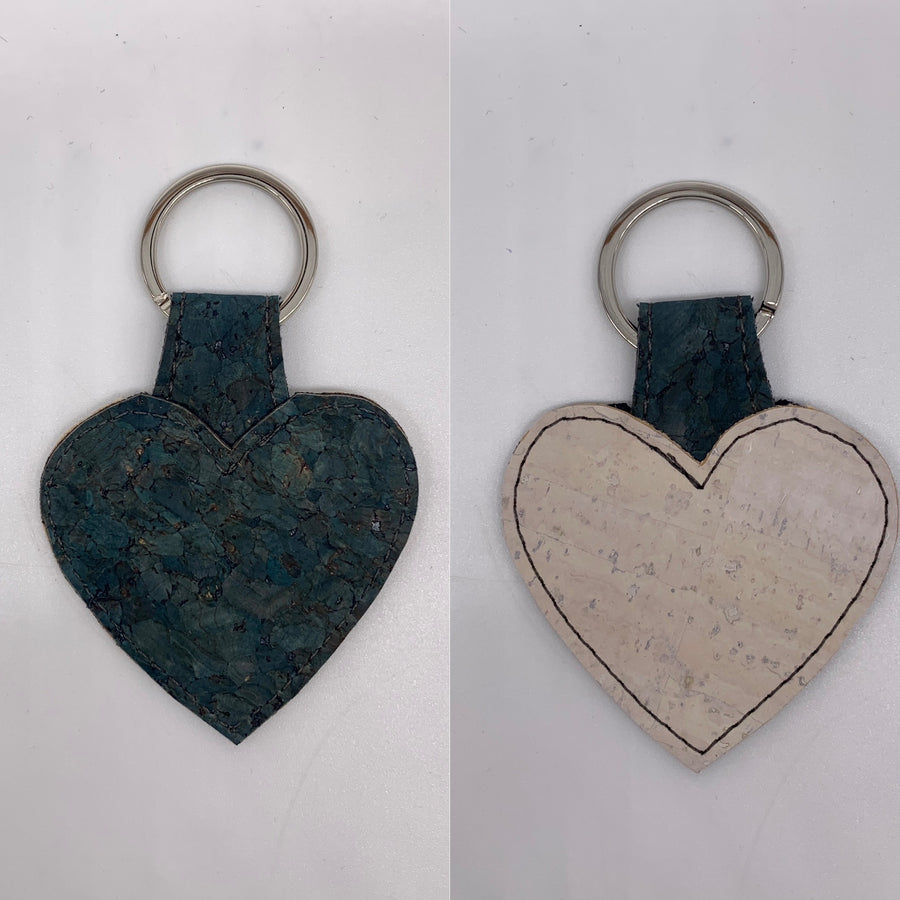 Heart Keyring Collection - Vegan