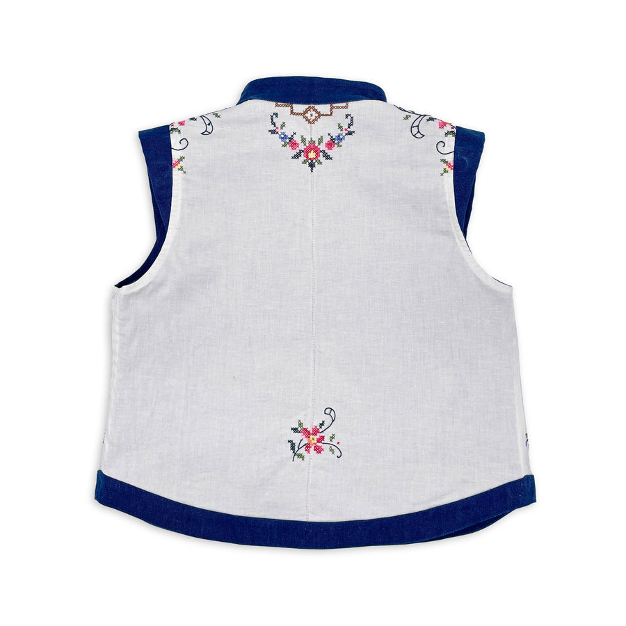 Classic Cross Stitch Waistcoat