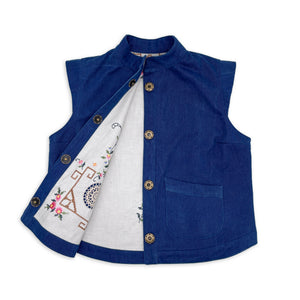 Classic Cross Stitch Waistcoat