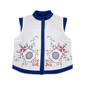 Classic Cross Stitch Waistcoat