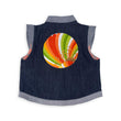 Load image into Gallery viewer, Rainbow Chrysanthemum Waistcoat
