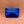 Load image into Gallery viewer, Soft leather purse in electric blue.
